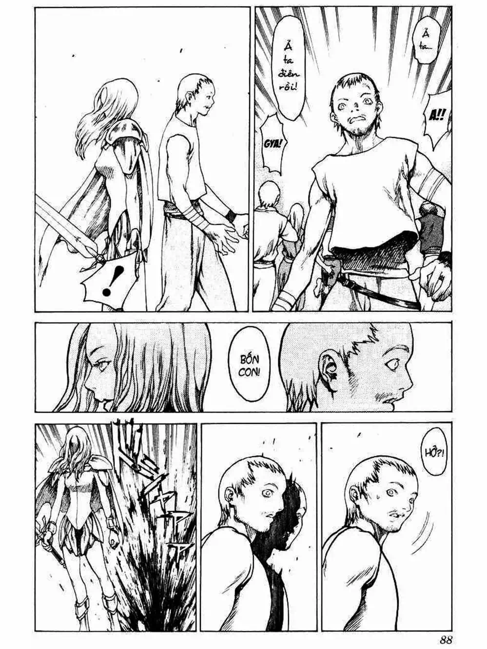 Truyện Tranh Claymore Mắt Bạc trang 4