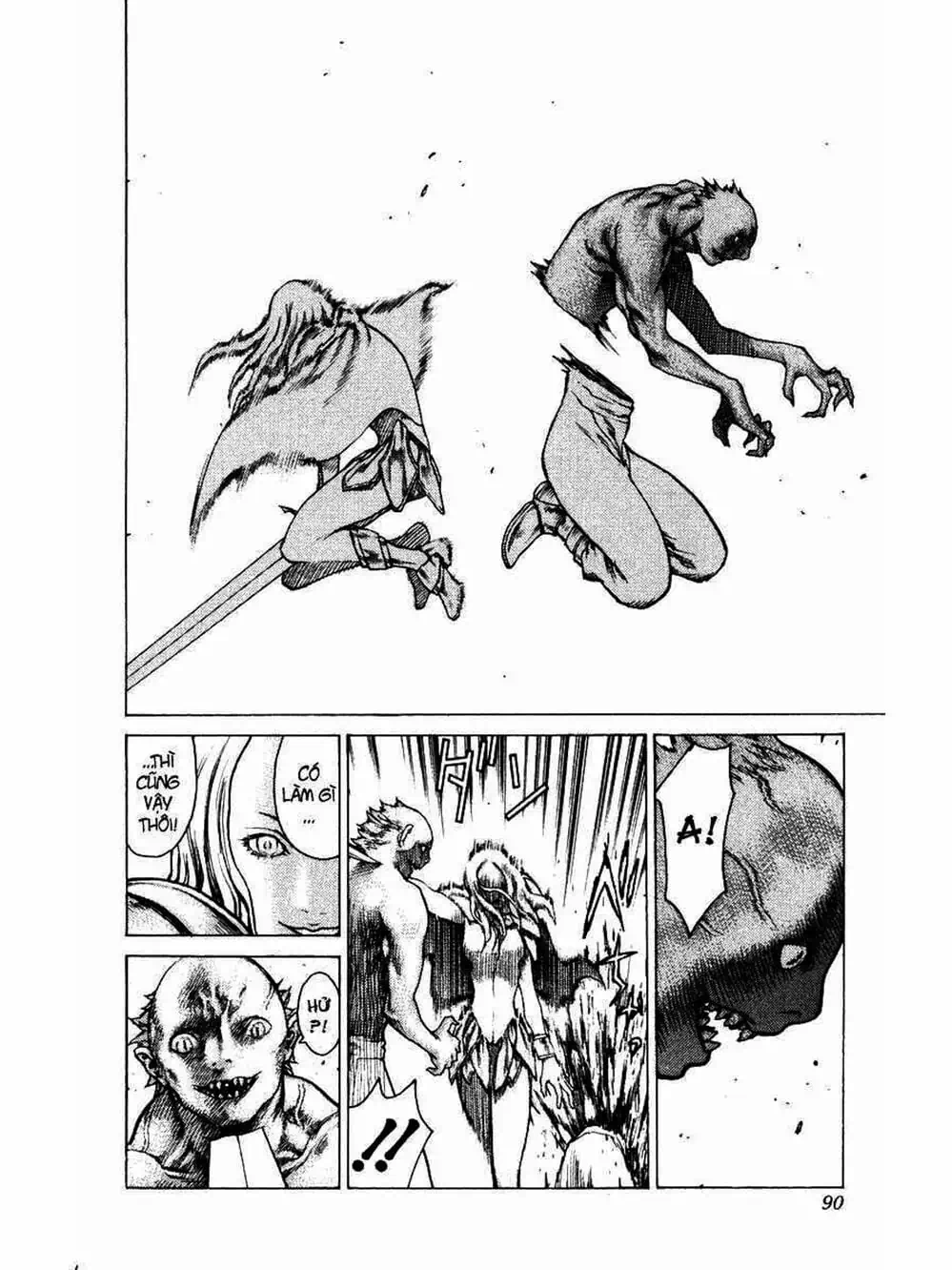 Truyện Tranh Claymore Mắt Bạc trang 4