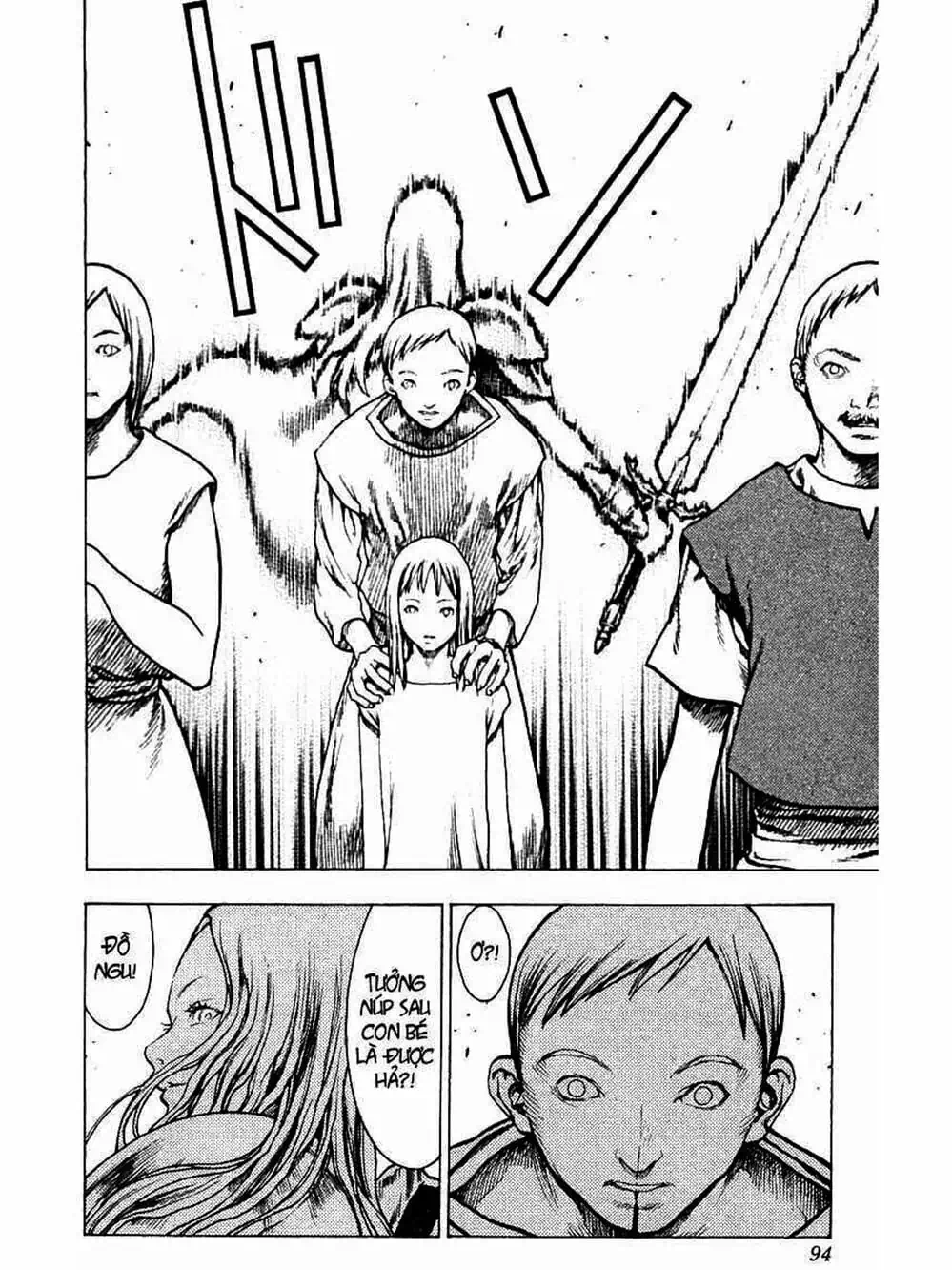 Truyện Tranh Claymore Mắt Bạc trang 4