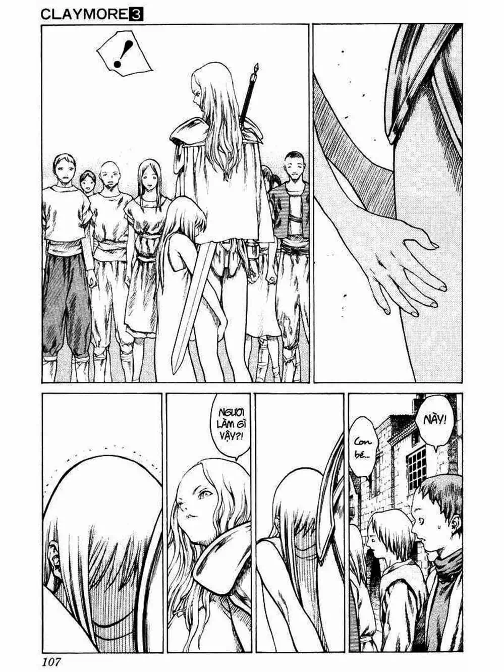 Truyện Tranh Claymore Mắt Bạc trang 4