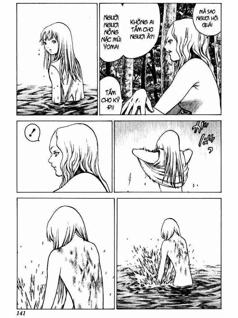 Truyện Tranh Claymore Mắt Bạc trang 4