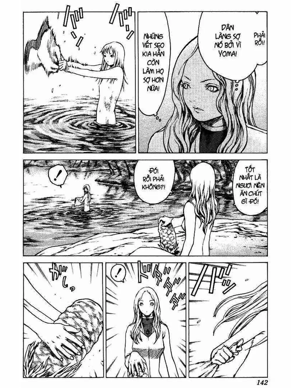 Truyện Tranh Claymore Mắt Bạc trang 4