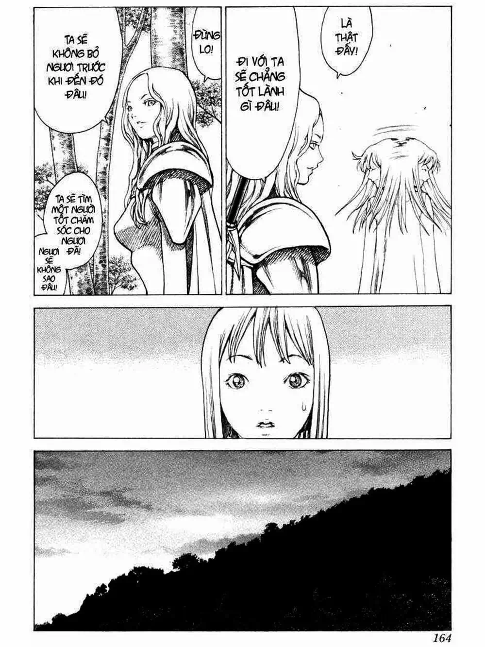 Truyện Tranh Claymore Mắt Bạc trang 4