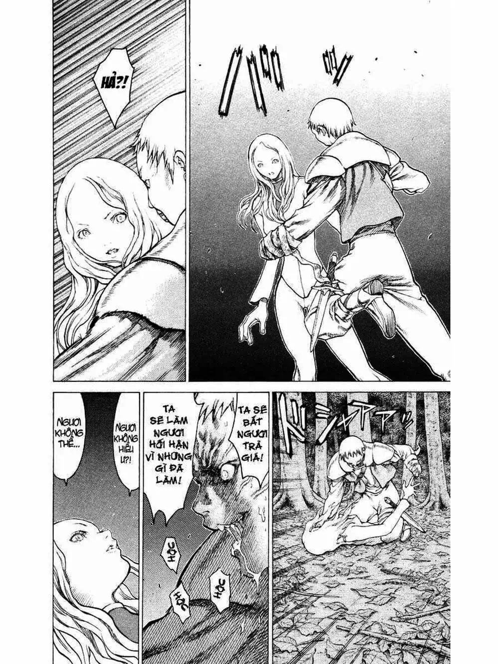 Truyện Tranh Claymore Mắt Bạc trang 4