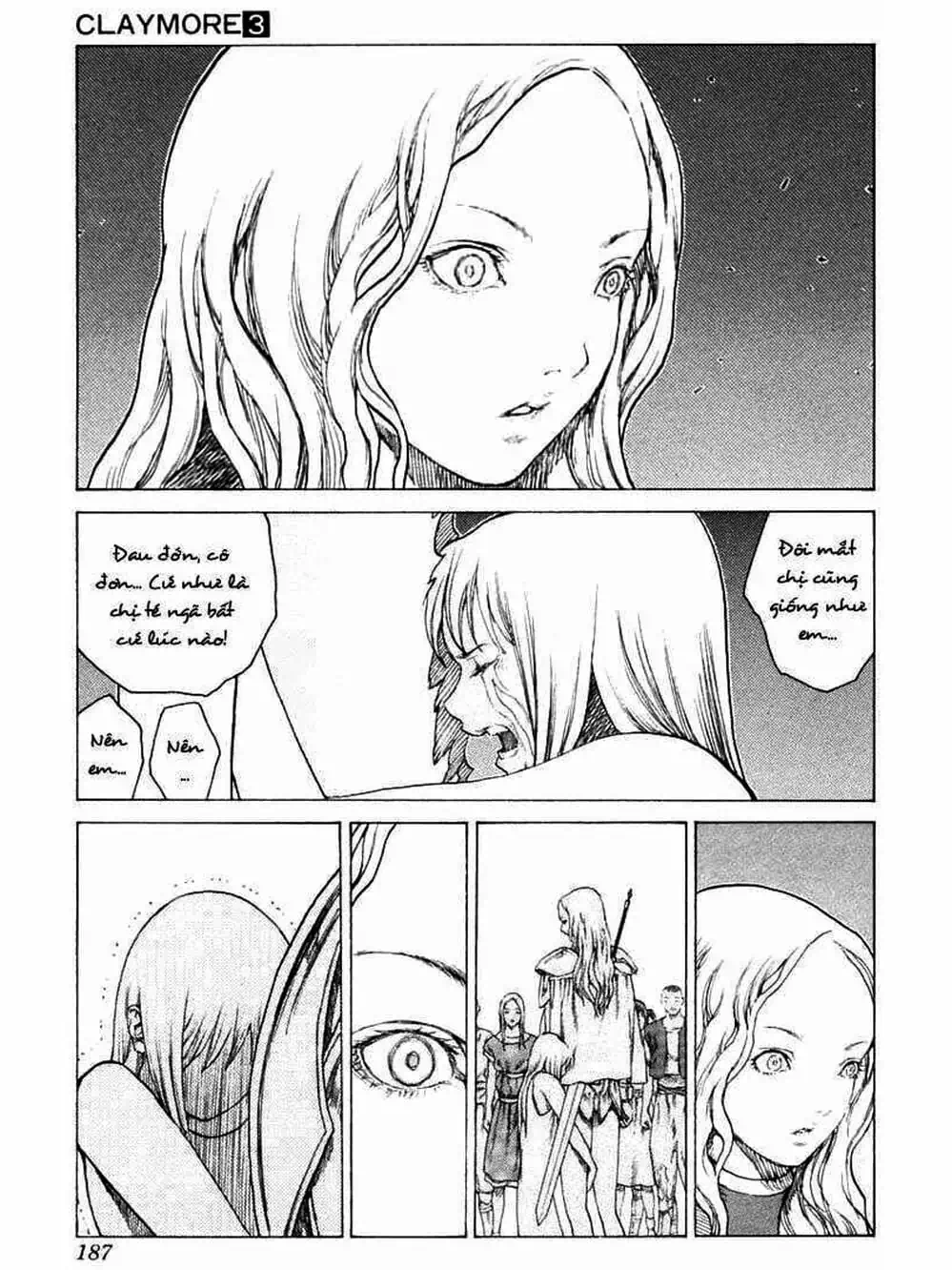 Truyện Tranh Claymore Mắt Bạc trang 4