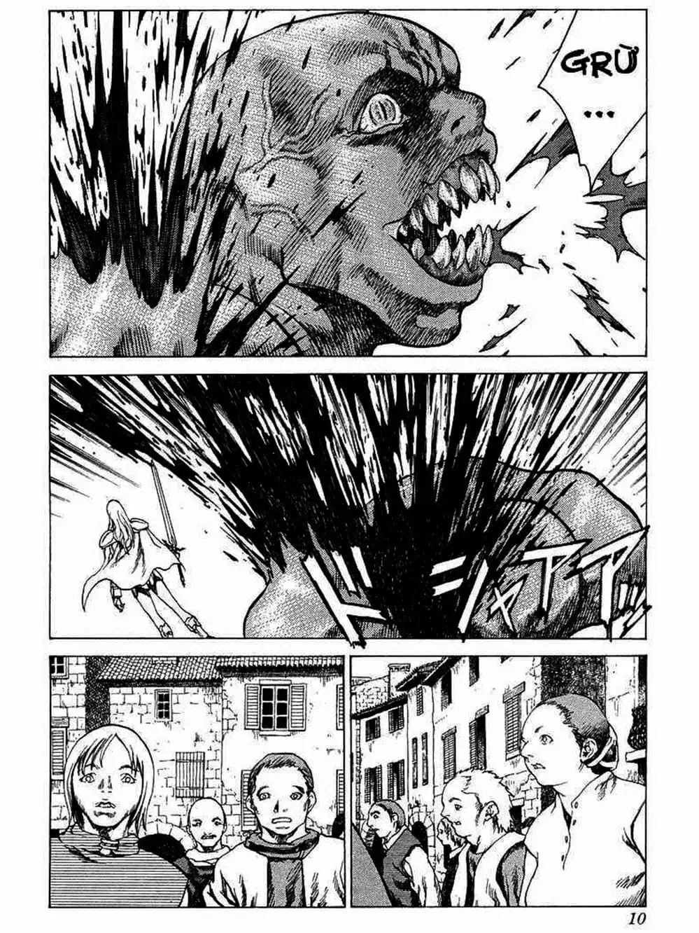 Truyện Tranh Claymore Mắt Bạc trang 4