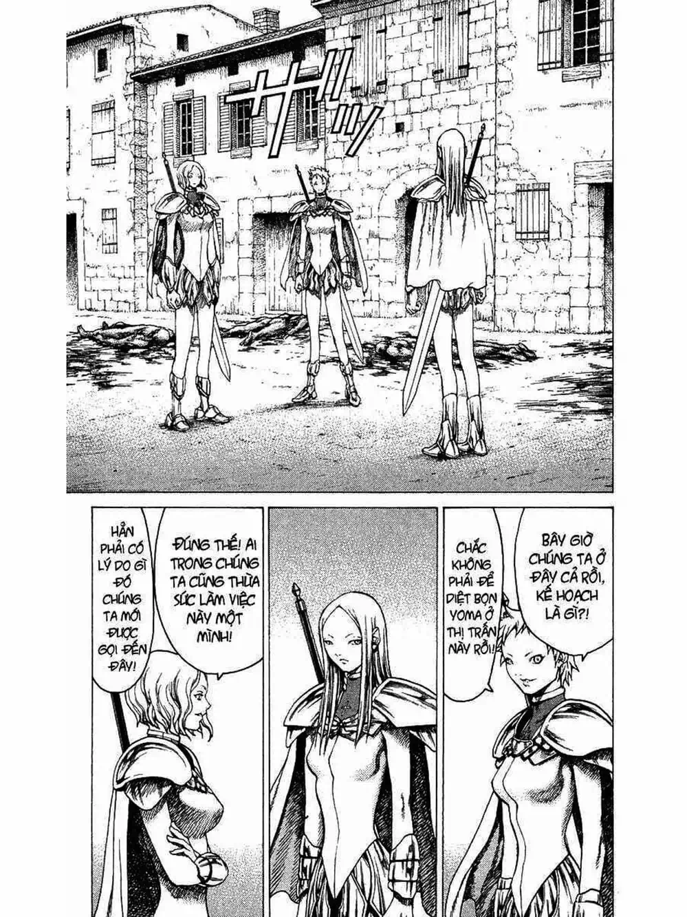 Truyện Tranh Claymore Mắt Bạc trang 4