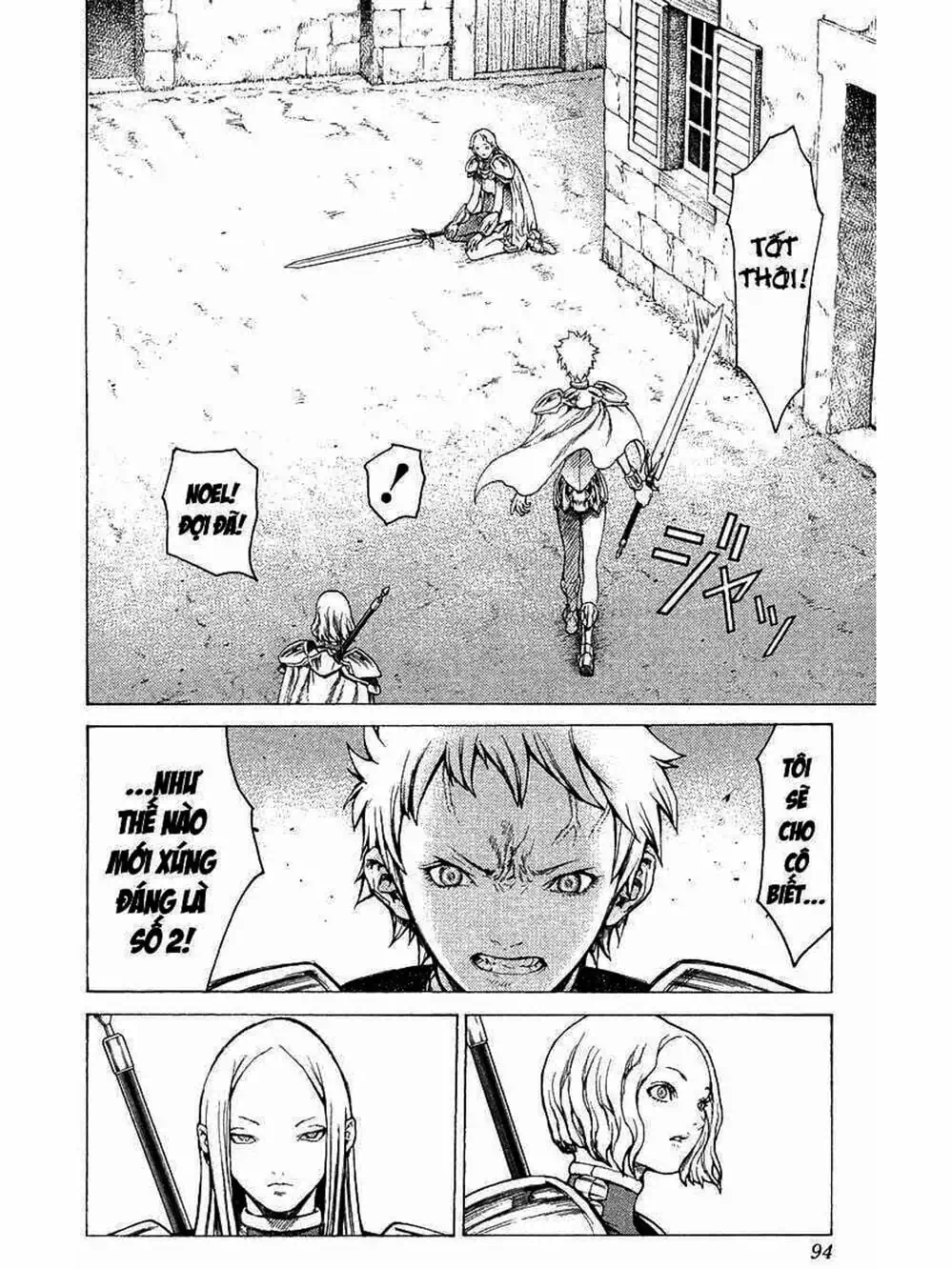 Truyện Tranh Claymore Mắt Bạc trang 4