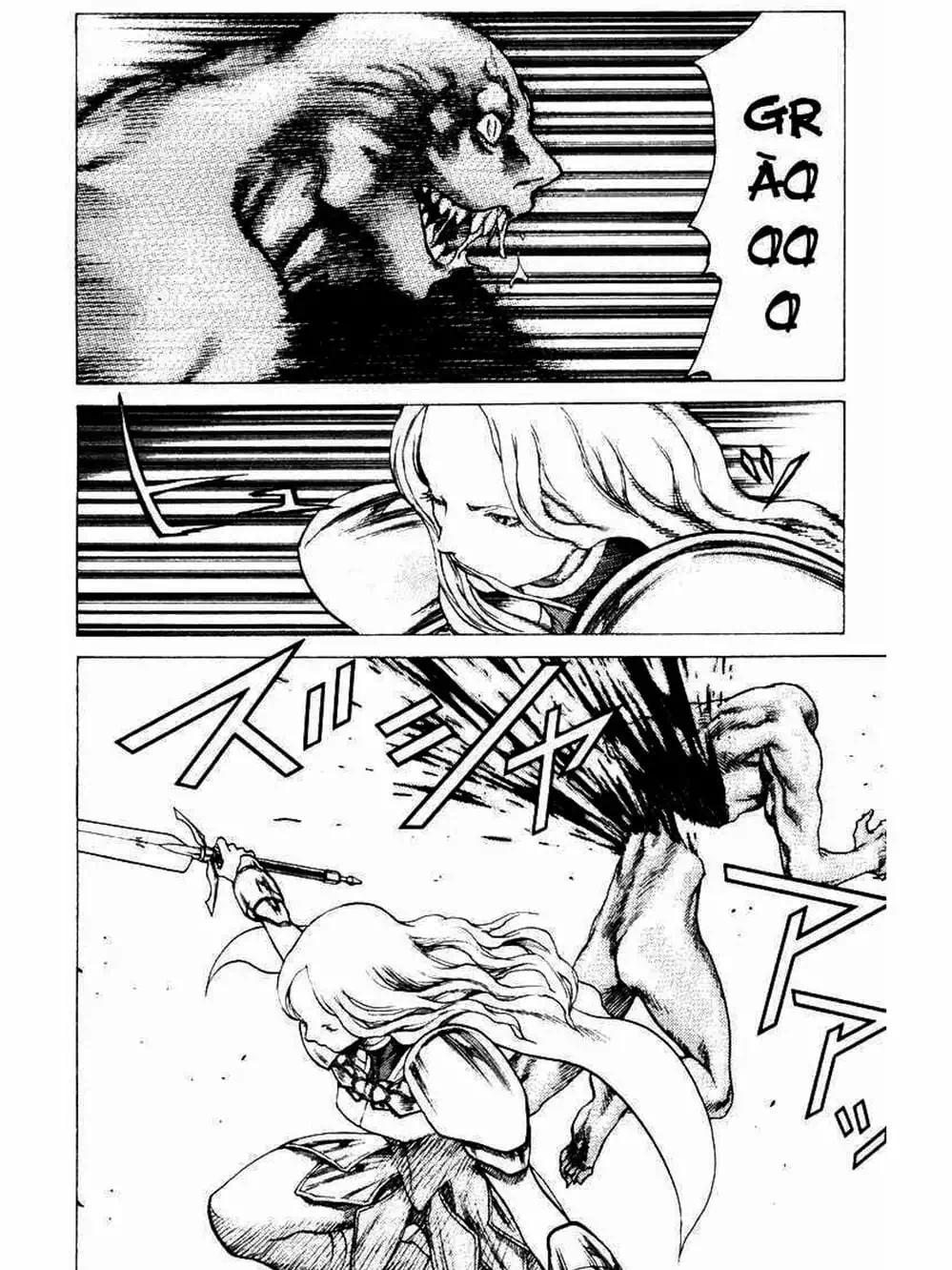 Truyện Tranh Claymore Mắt Bạc trang 4
