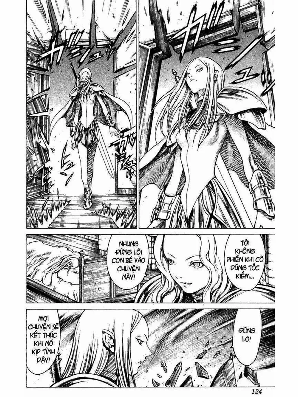 Truyện Tranh Claymore Mắt Bạc trang 4