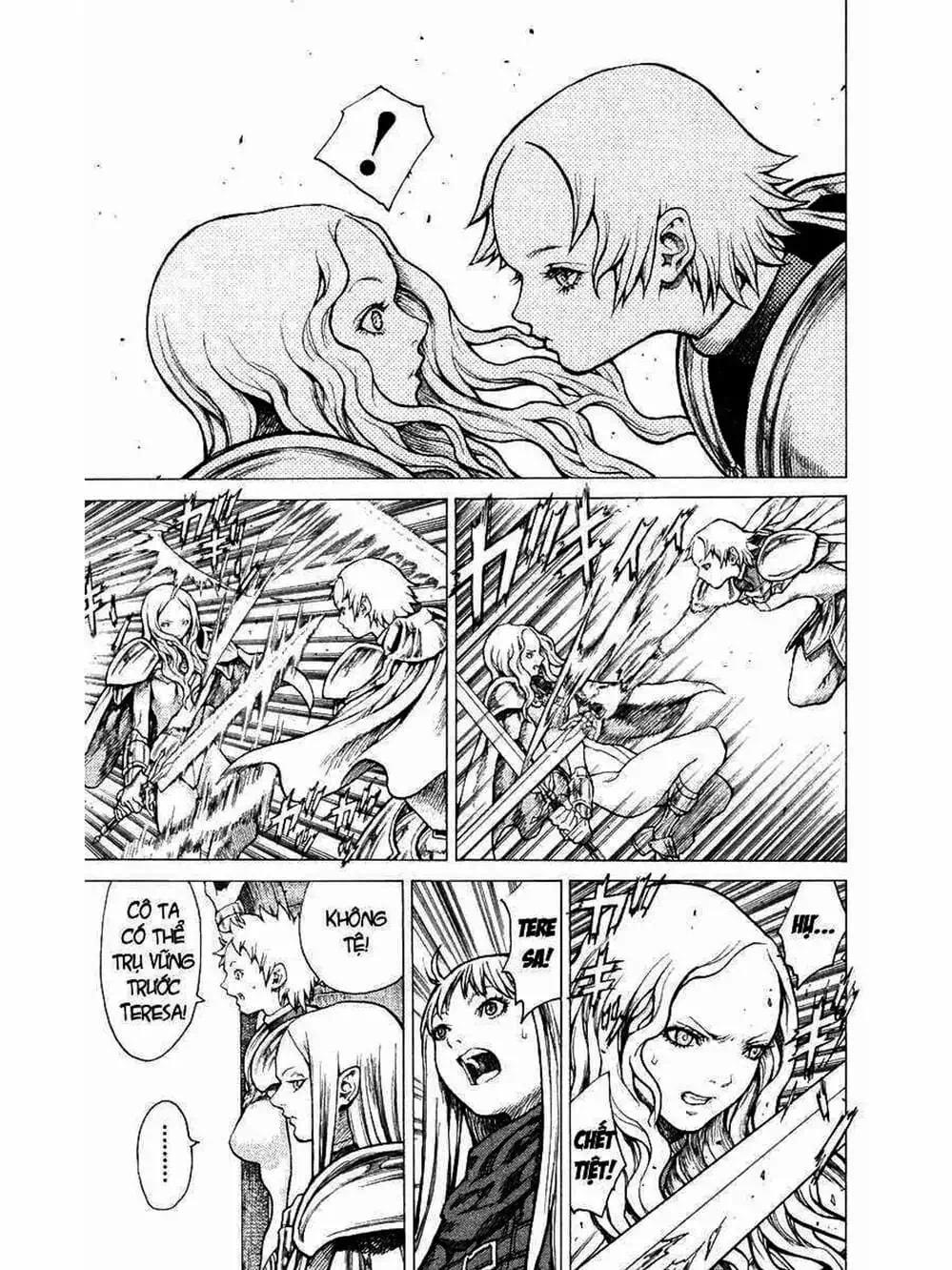 Truyện Tranh Claymore Mắt Bạc trang 4