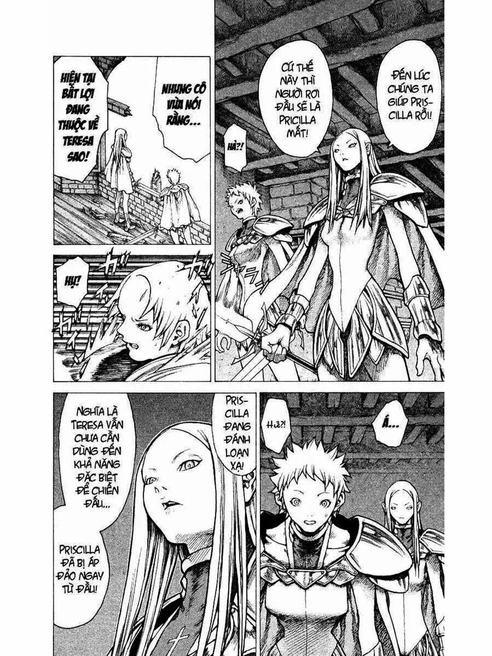 Truyện Tranh Claymore Mắt Bạc trang 4