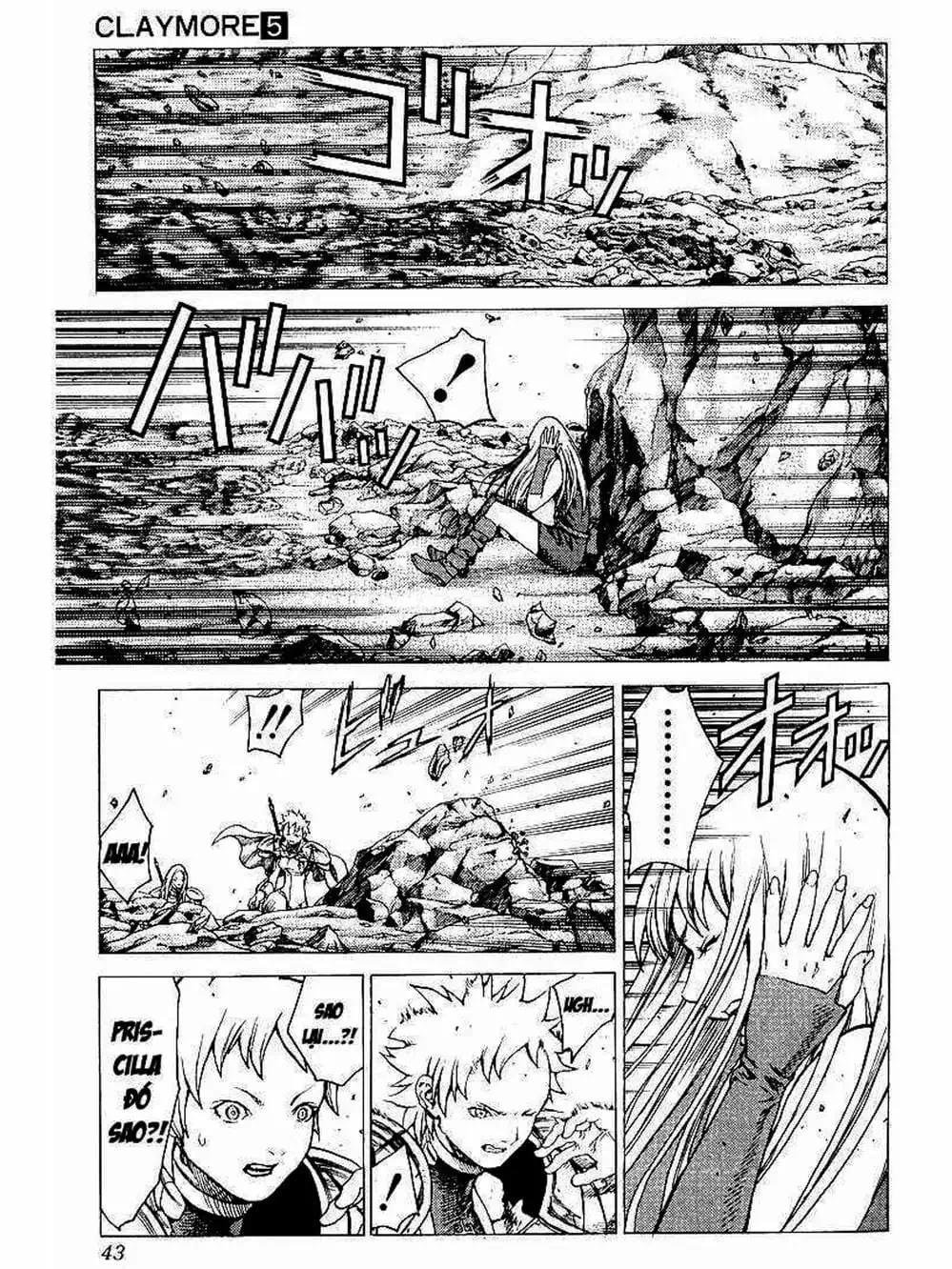 Truyện Tranh Claymore Mắt Bạc trang 4