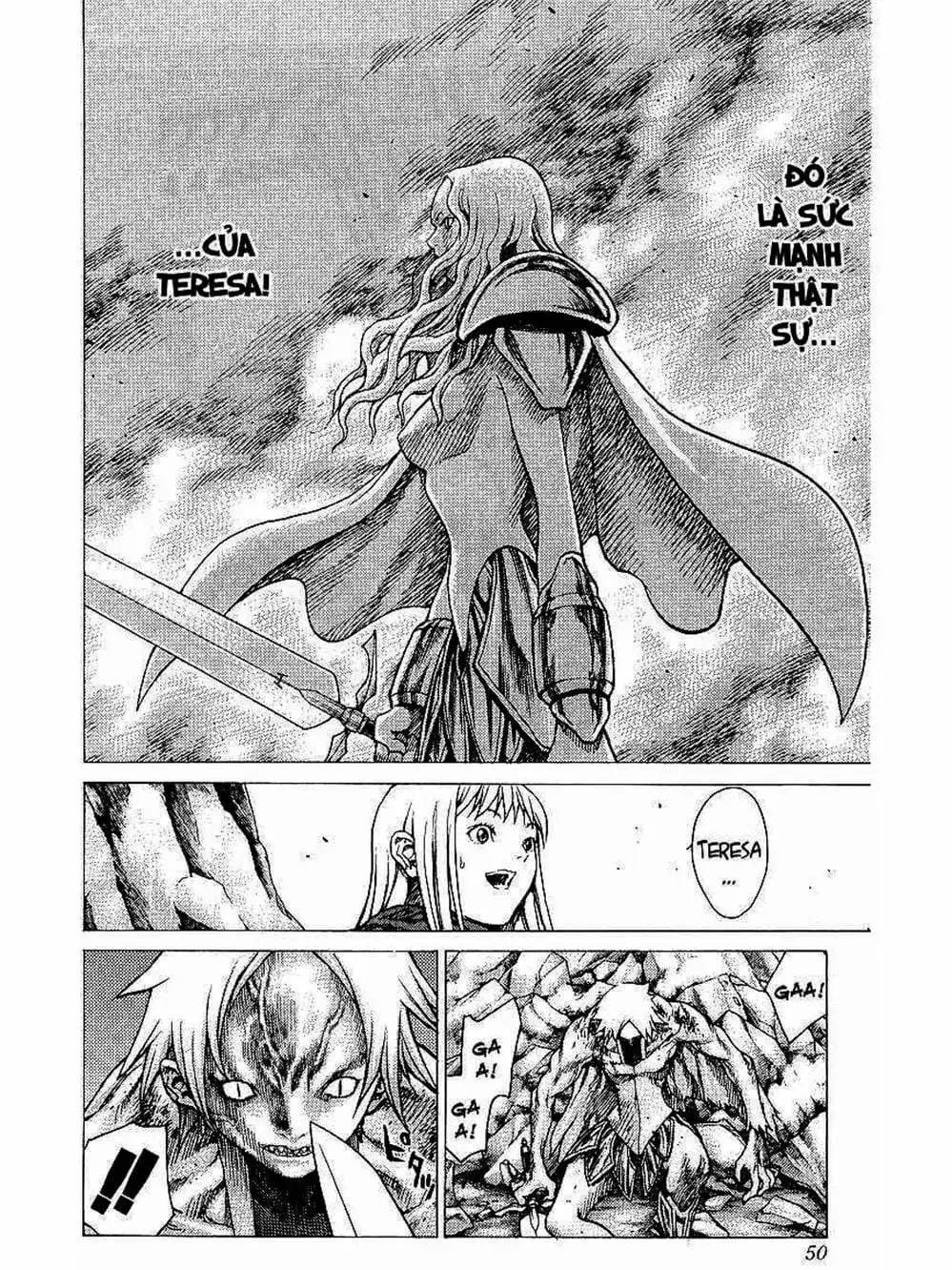 Truyện Tranh Claymore Mắt Bạc trang 4