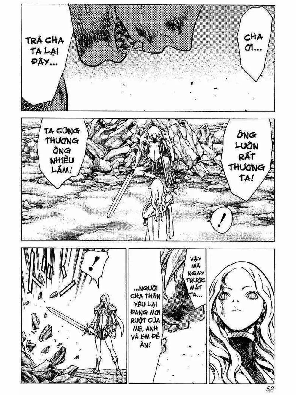 Truyện Tranh Claymore Mắt Bạc trang 4