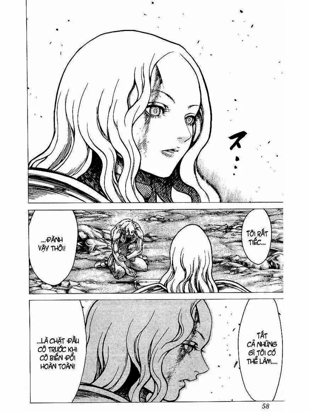Truyện Tranh Claymore Mắt Bạc trang 4