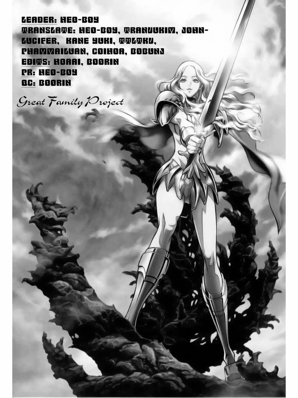 Truyện Tranh Claymore Mắt Bạc trang 4
