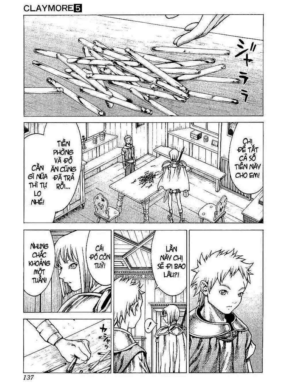 Truyện Tranh Claymore Mắt Bạc trang 4
