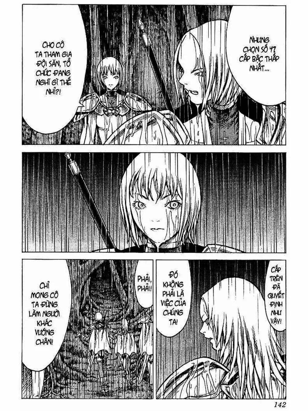 Truyện Tranh Claymore Mắt Bạc trang 4