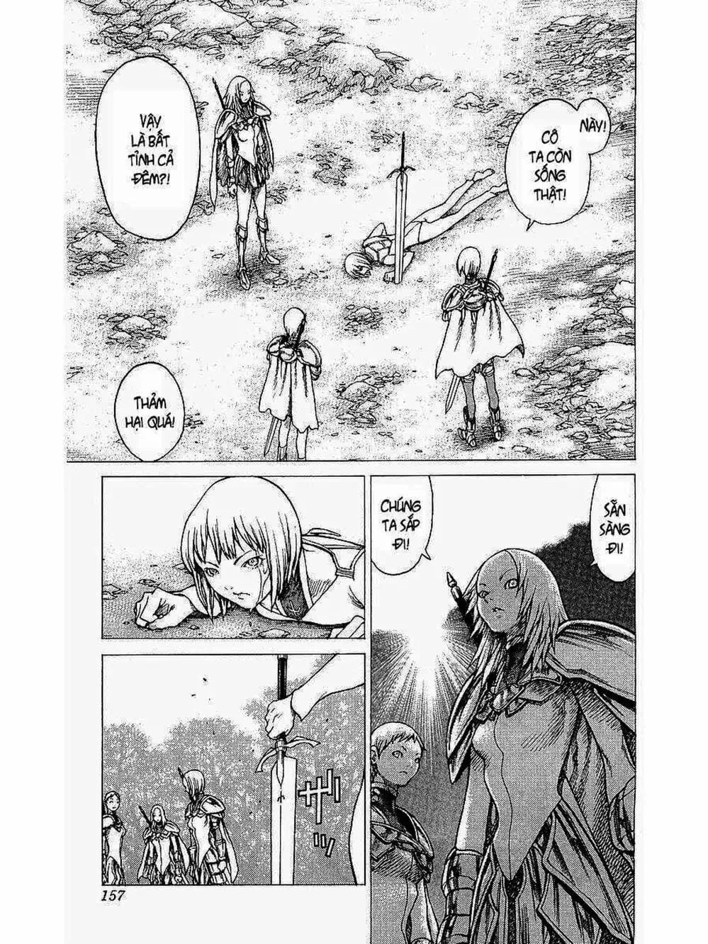 Truyện Tranh Claymore Mắt Bạc trang 4