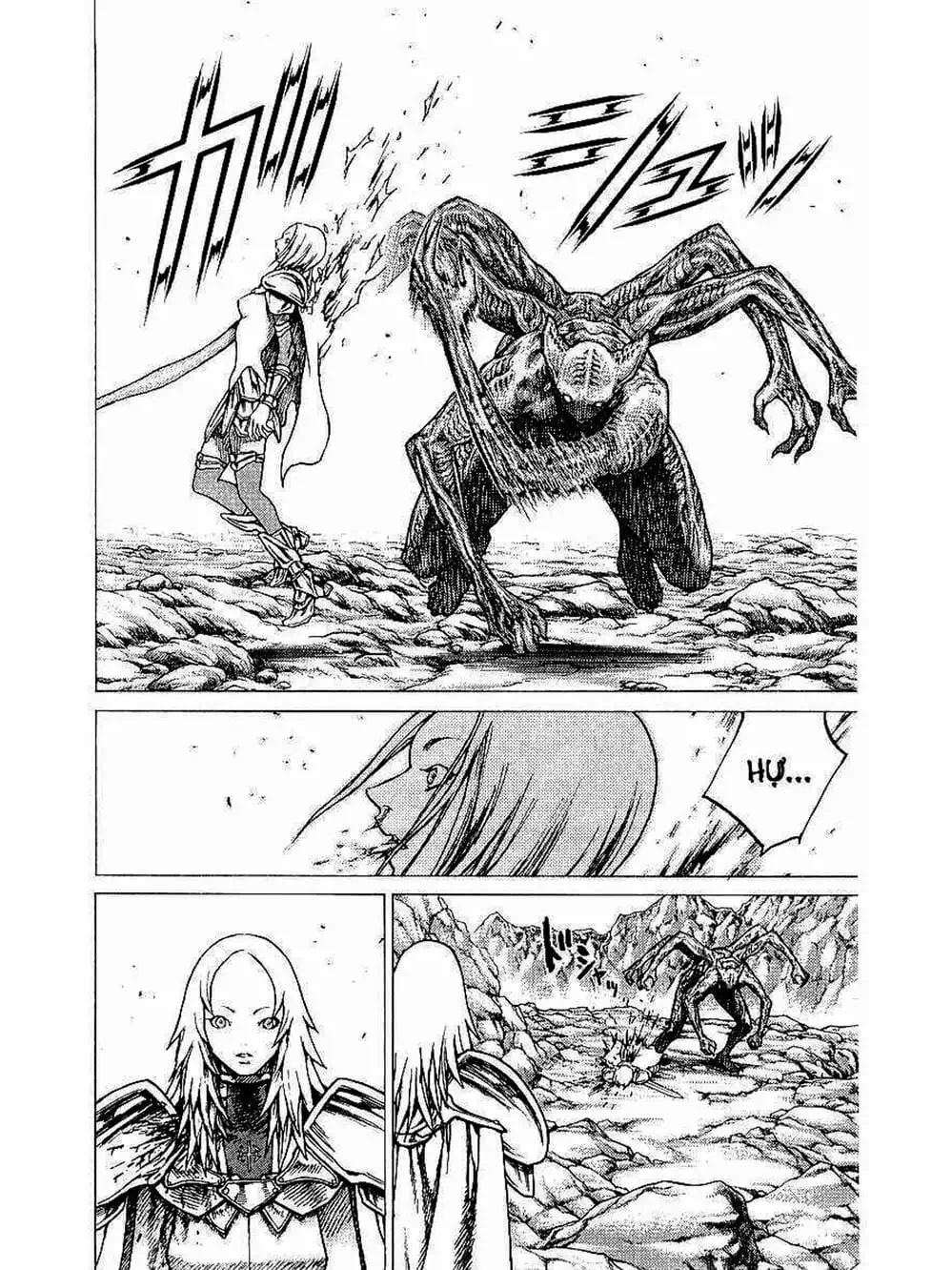 Truyện Tranh Claymore Mắt Bạc trang 4