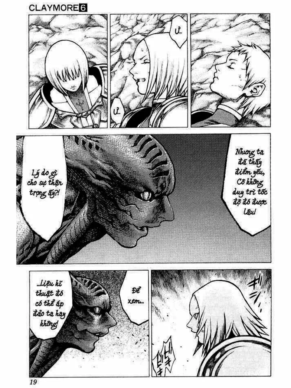 Truyện Tranh Claymore Mắt Bạc trang 4