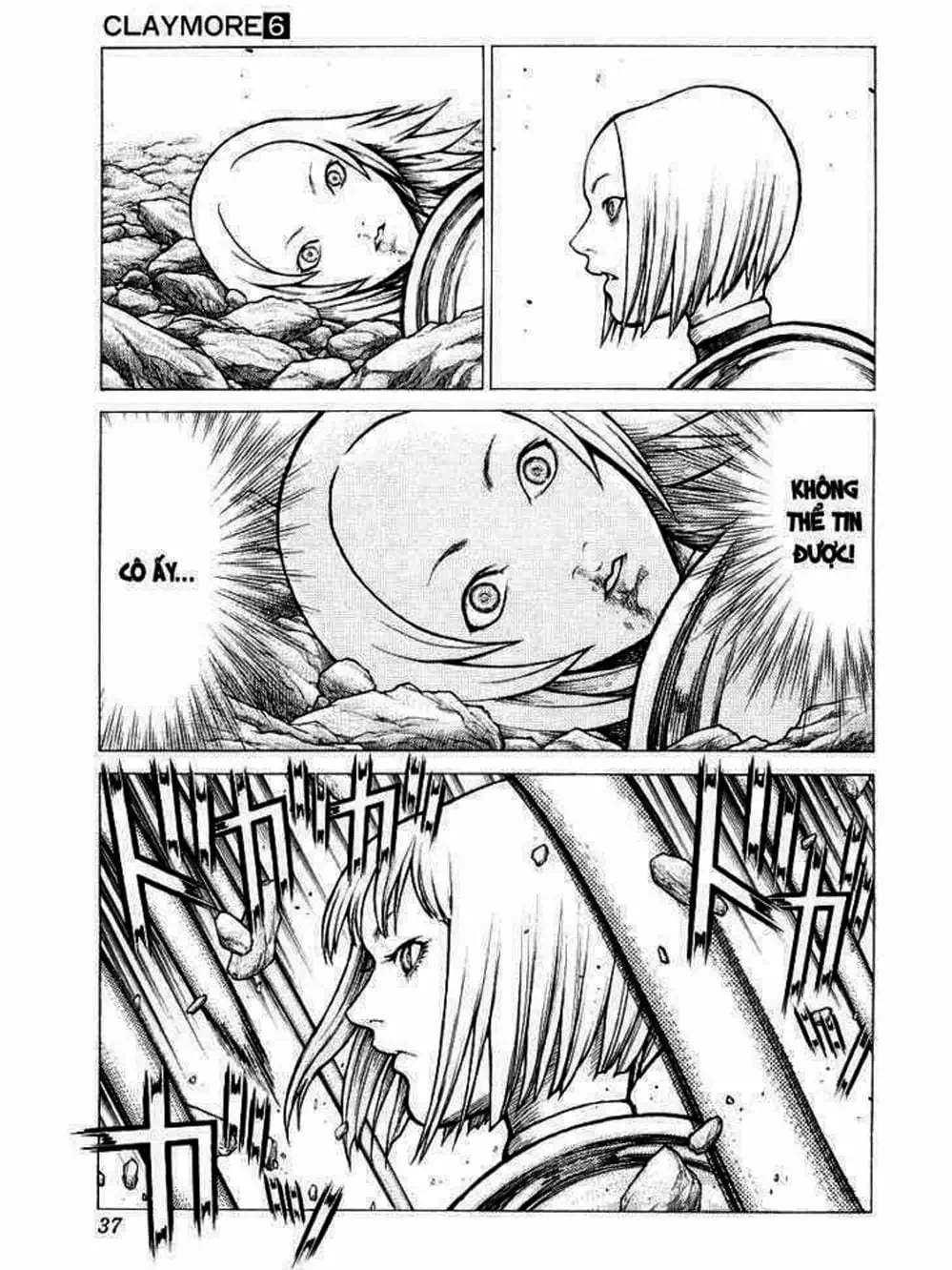 Truyện Tranh Claymore Mắt Bạc trang 4