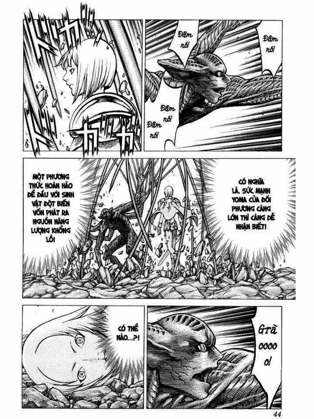 Truyện Tranh Claymore Mắt Bạc trang 4