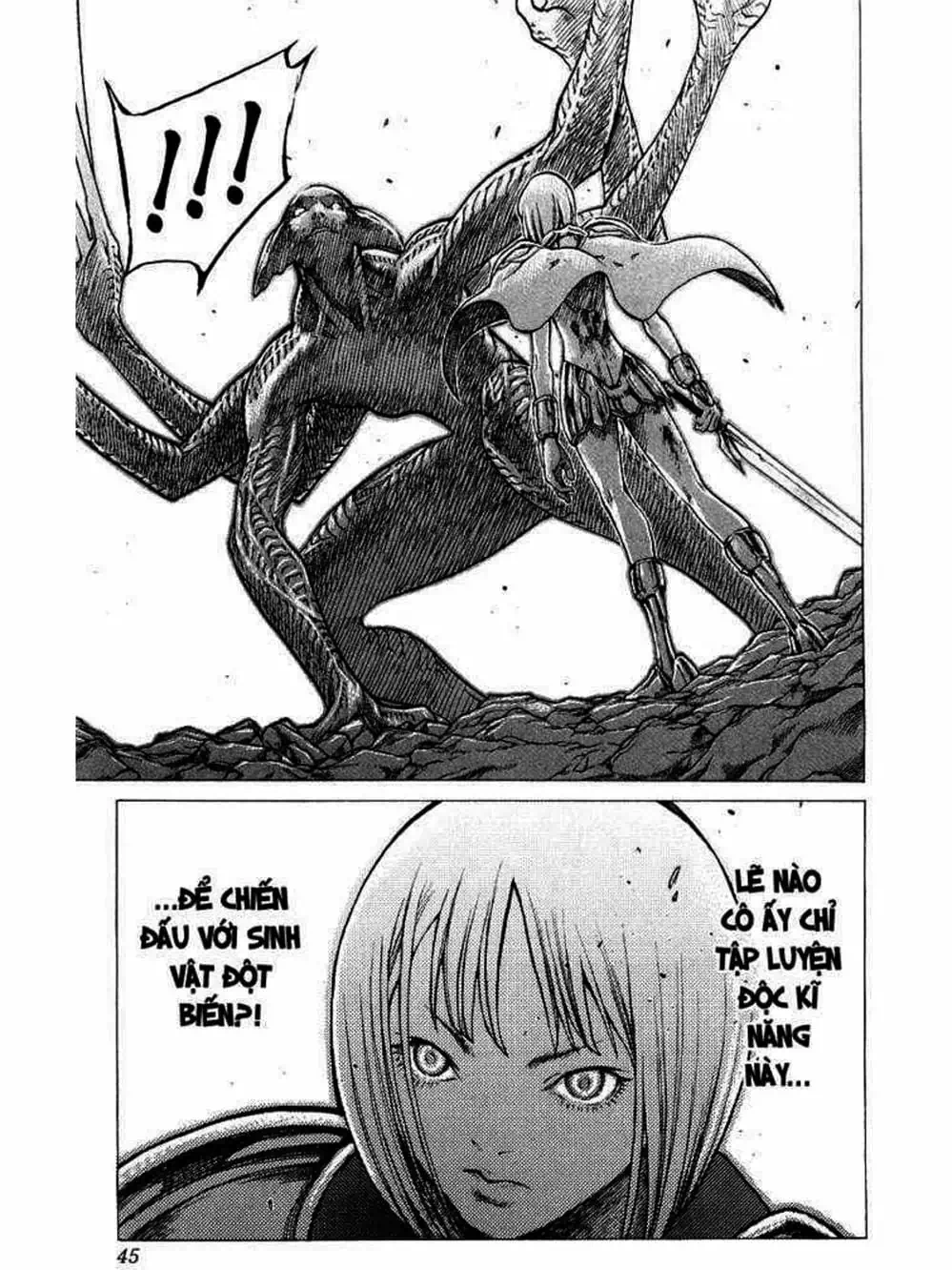Truyện Tranh Claymore Mắt Bạc trang 4
