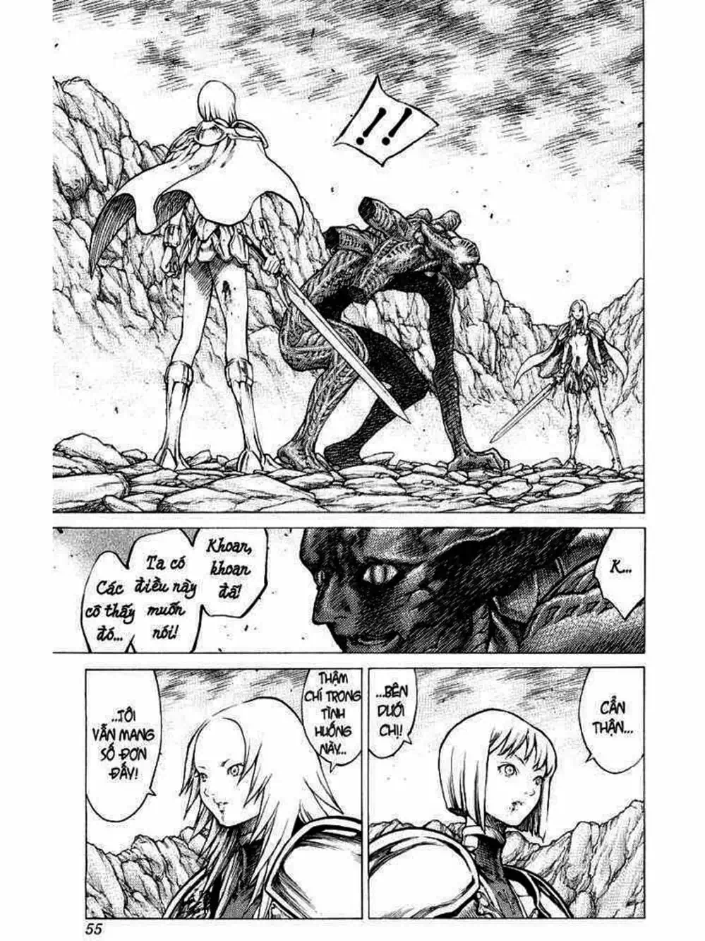Truyện Tranh Claymore Mắt Bạc trang 4