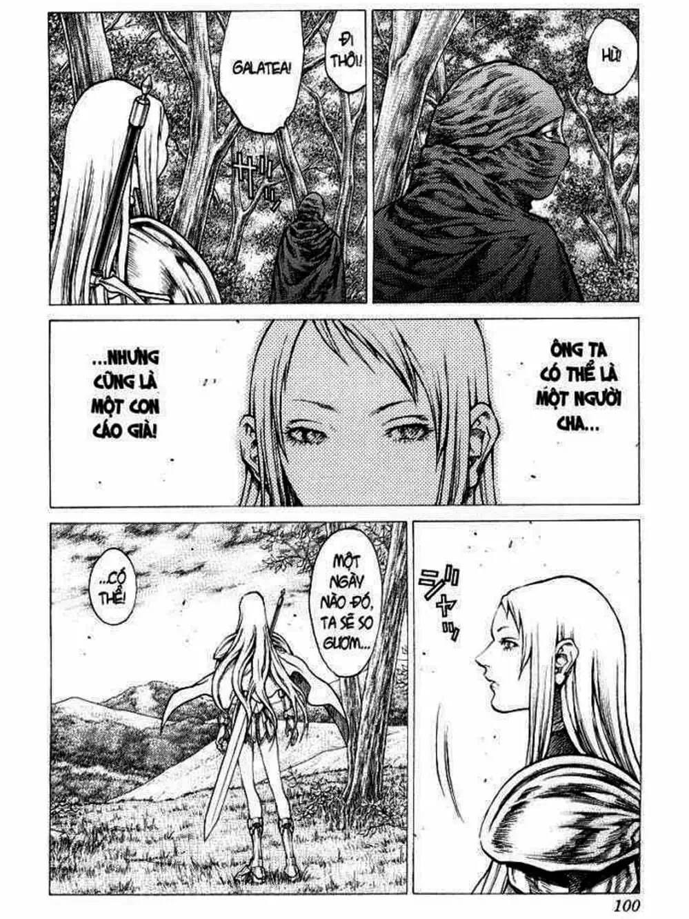 Truyện Tranh Claymore Mắt Bạc trang 4