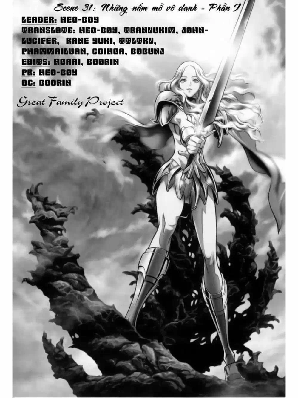 Truyện Tranh Claymore Mắt Bạc trang 4