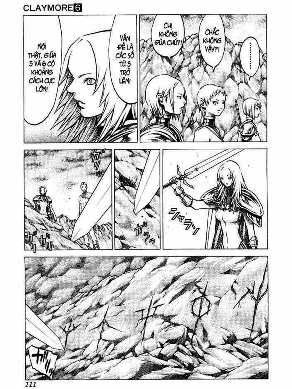 Truyện Tranh Claymore Mắt Bạc trang 4