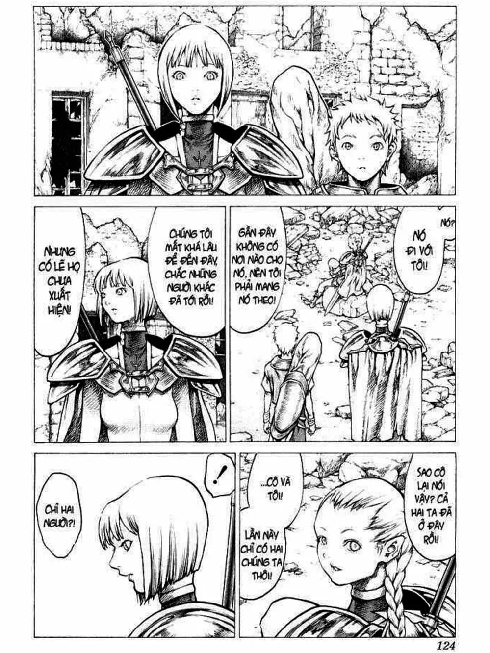 Truyện Tranh Claymore Mắt Bạc trang 4