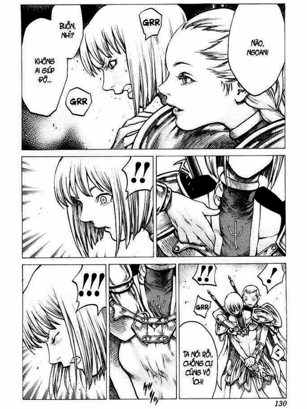 Truyện Tranh Claymore Mắt Bạc trang 4