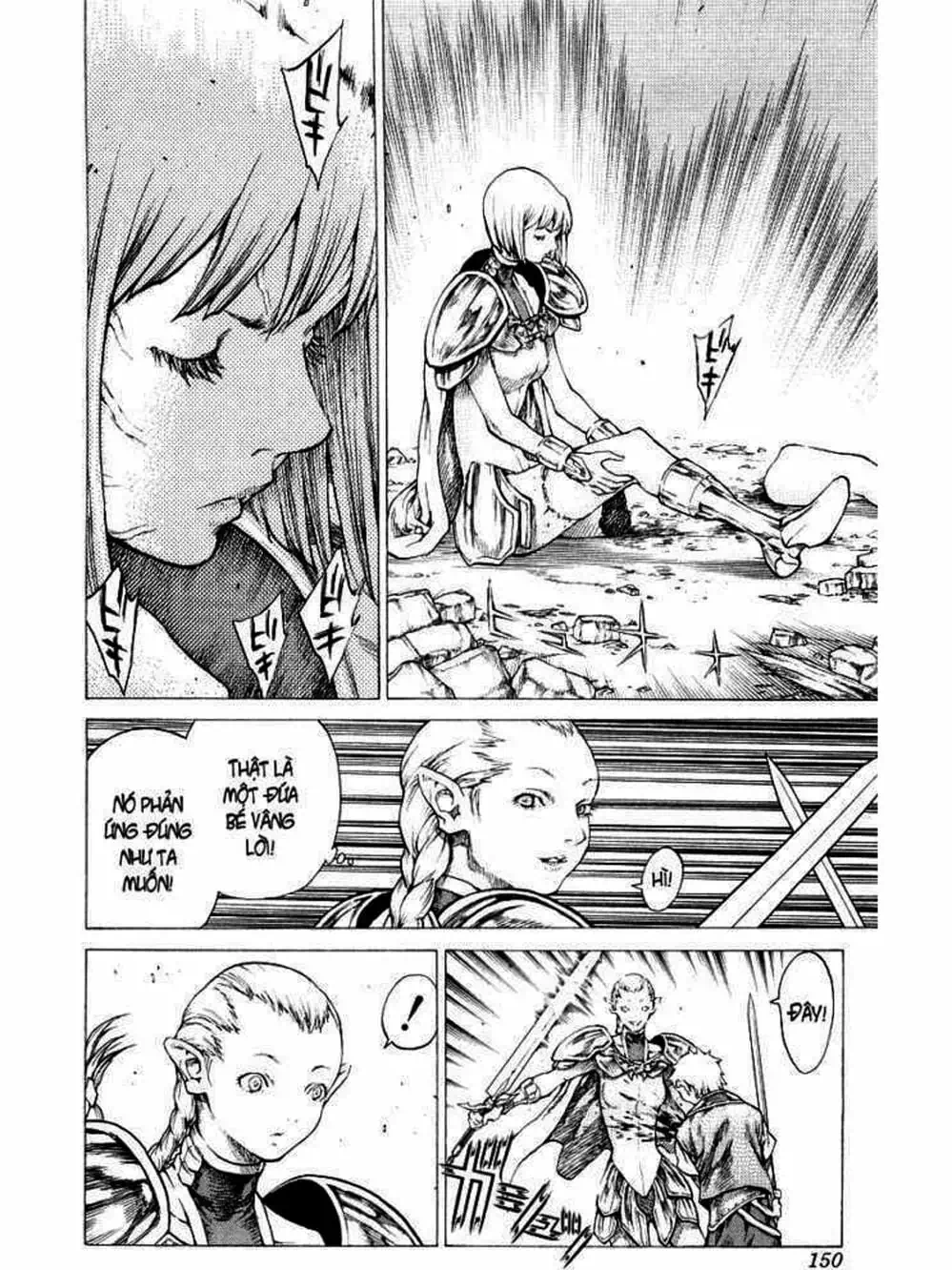 Truyện Tranh Claymore Mắt Bạc trang 4