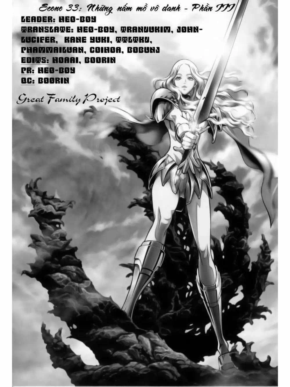 Truyện Tranh Claymore Mắt Bạc trang 4