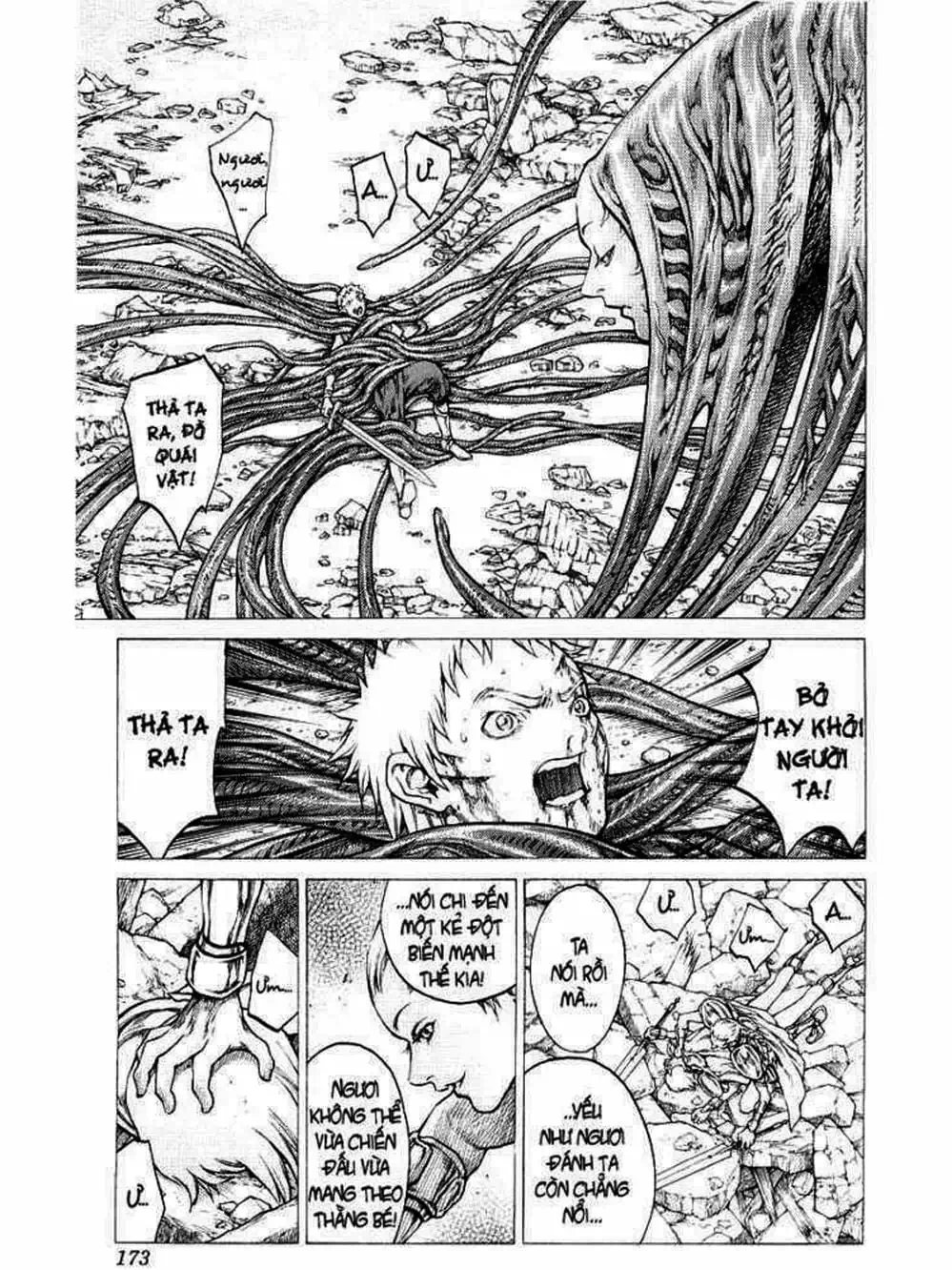 Truyện Tranh Claymore Mắt Bạc trang 4