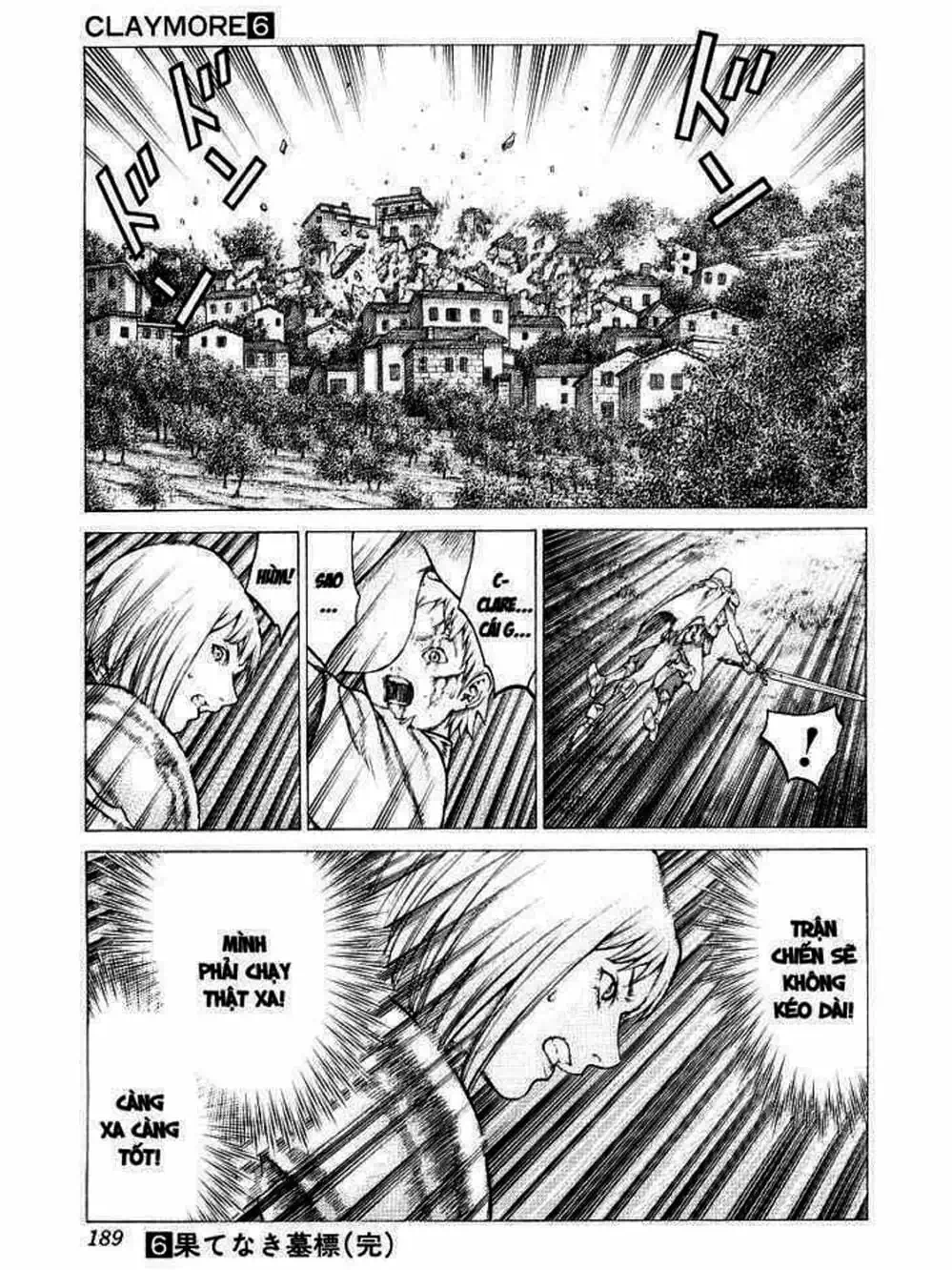 Truyện Tranh Claymore Mắt Bạc trang 4