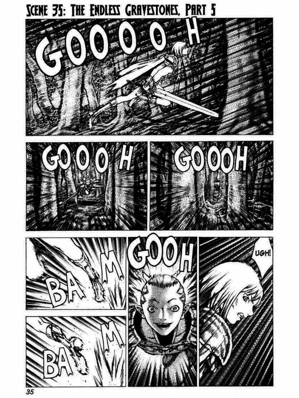 Truyện Tranh Claymore Mắt Bạc trang 4