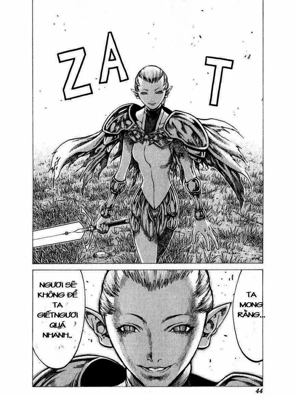 Truyện Tranh Claymore Mắt Bạc trang 4