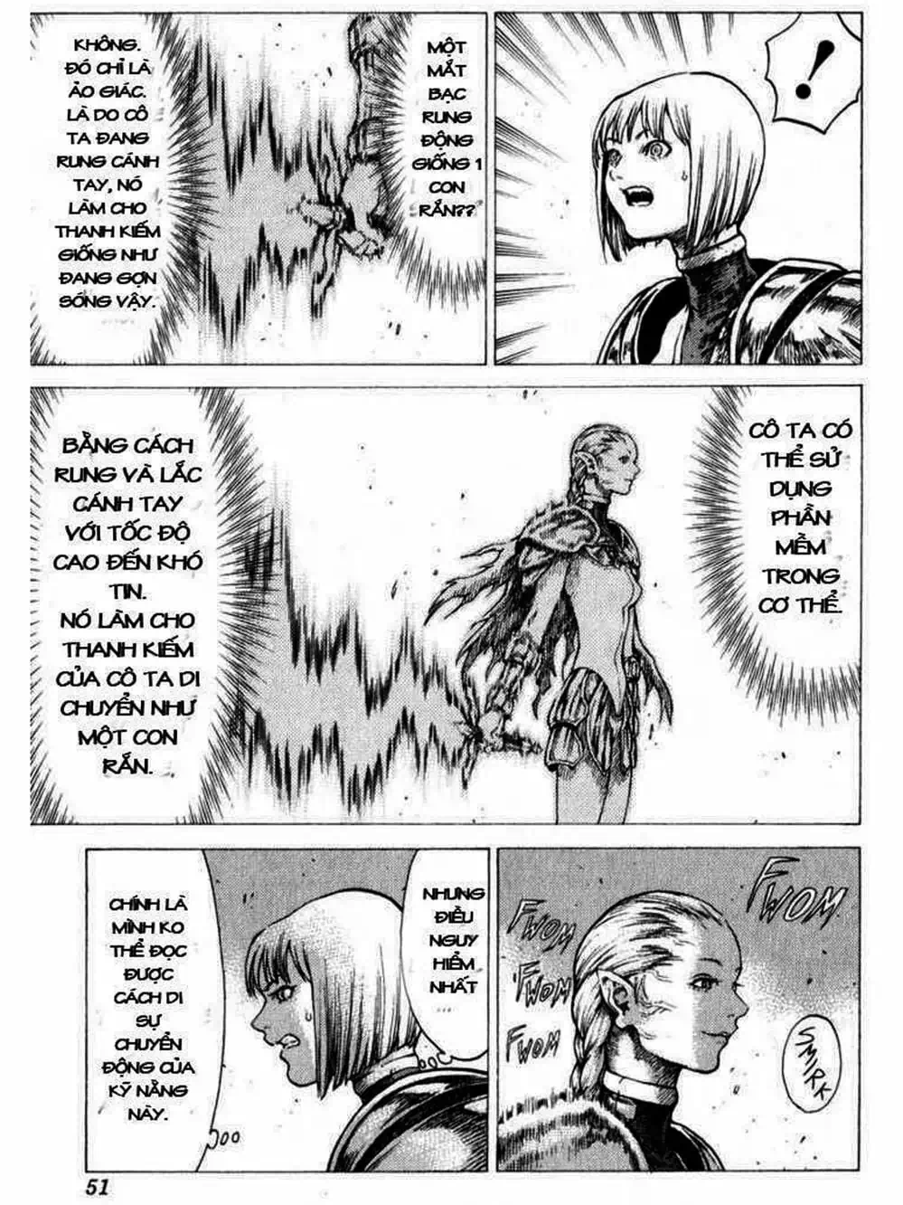 Truyện Tranh Claymore Mắt Bạc trang 4