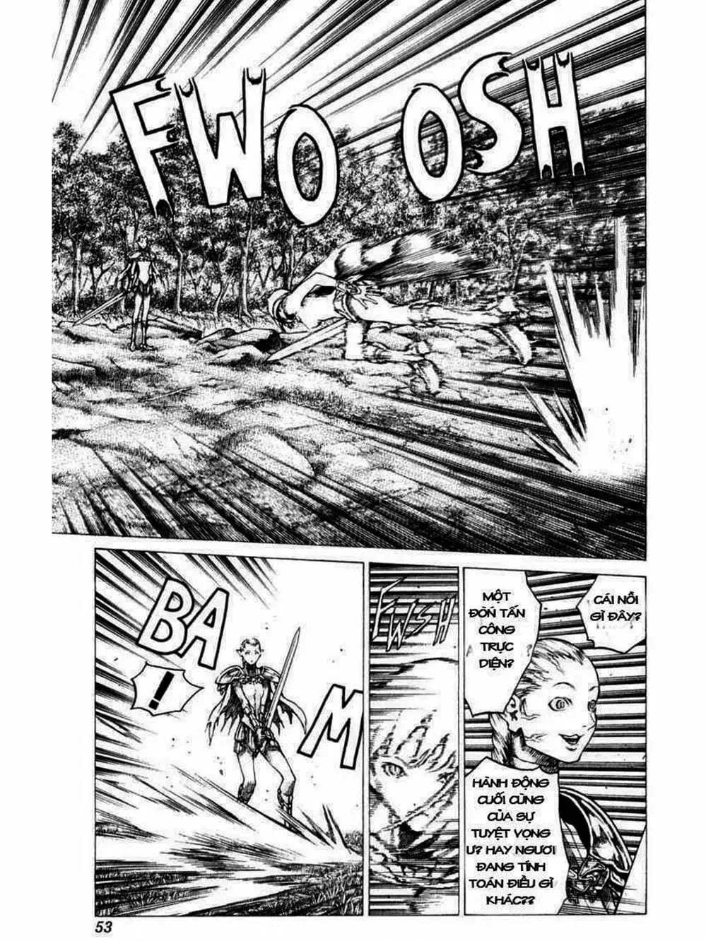 Truyện Tranh Claymore Mắt Bạc trang 4