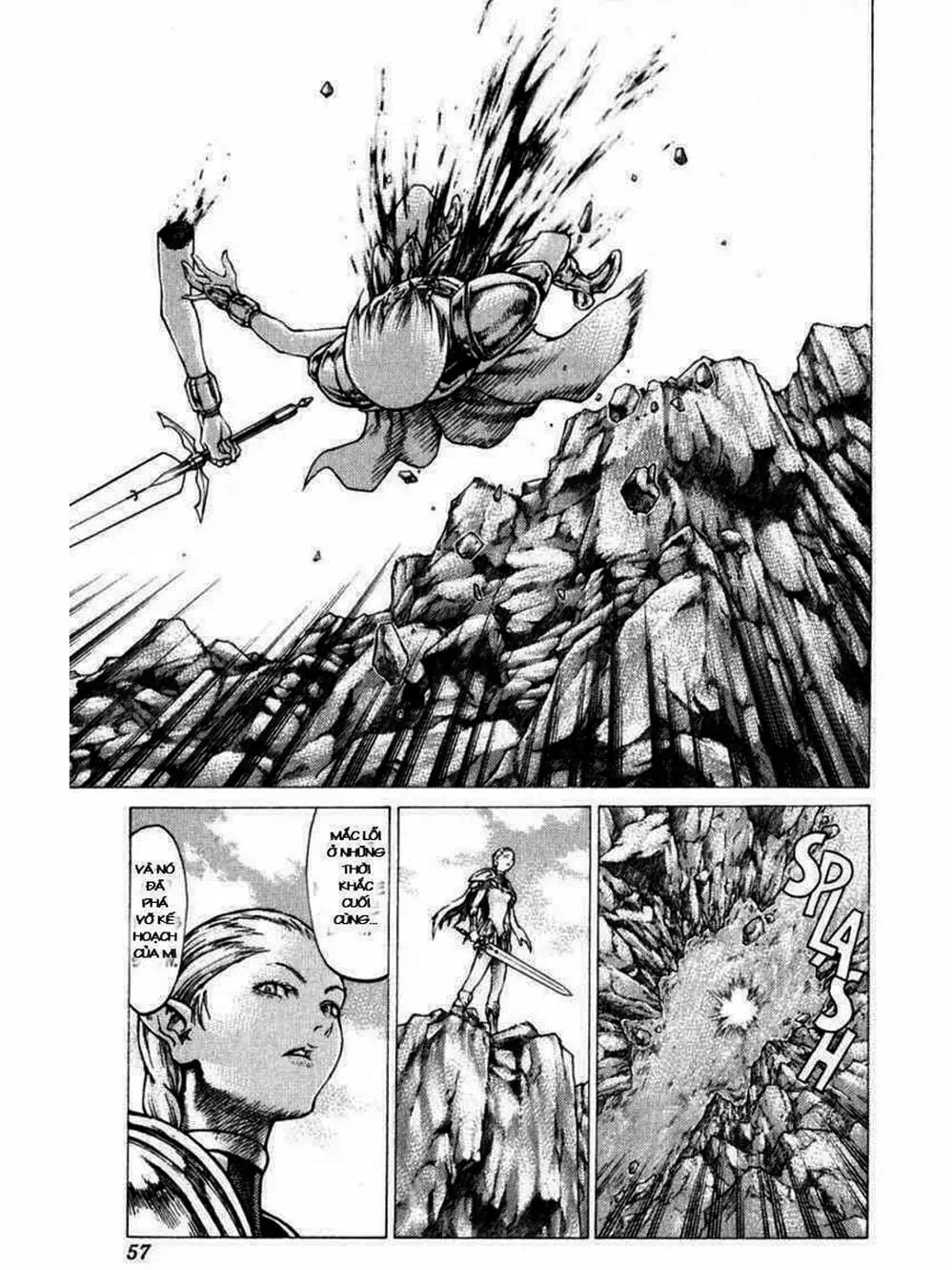 Truyện Tranh Claymore Mắt Bạc trang 4