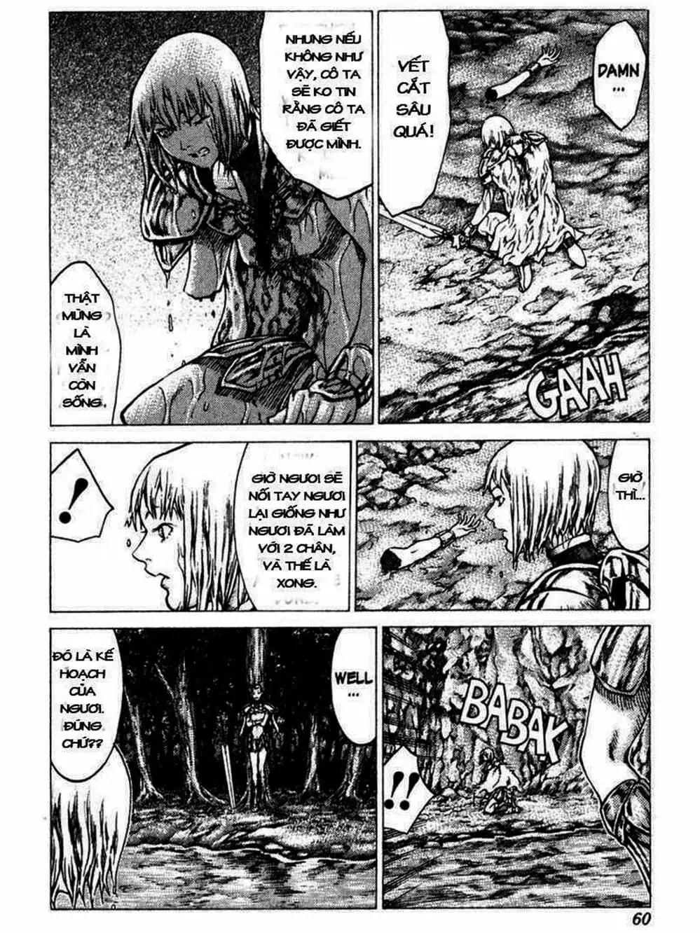 Truyện Tranh Claymore Mắt Bạc trang 4