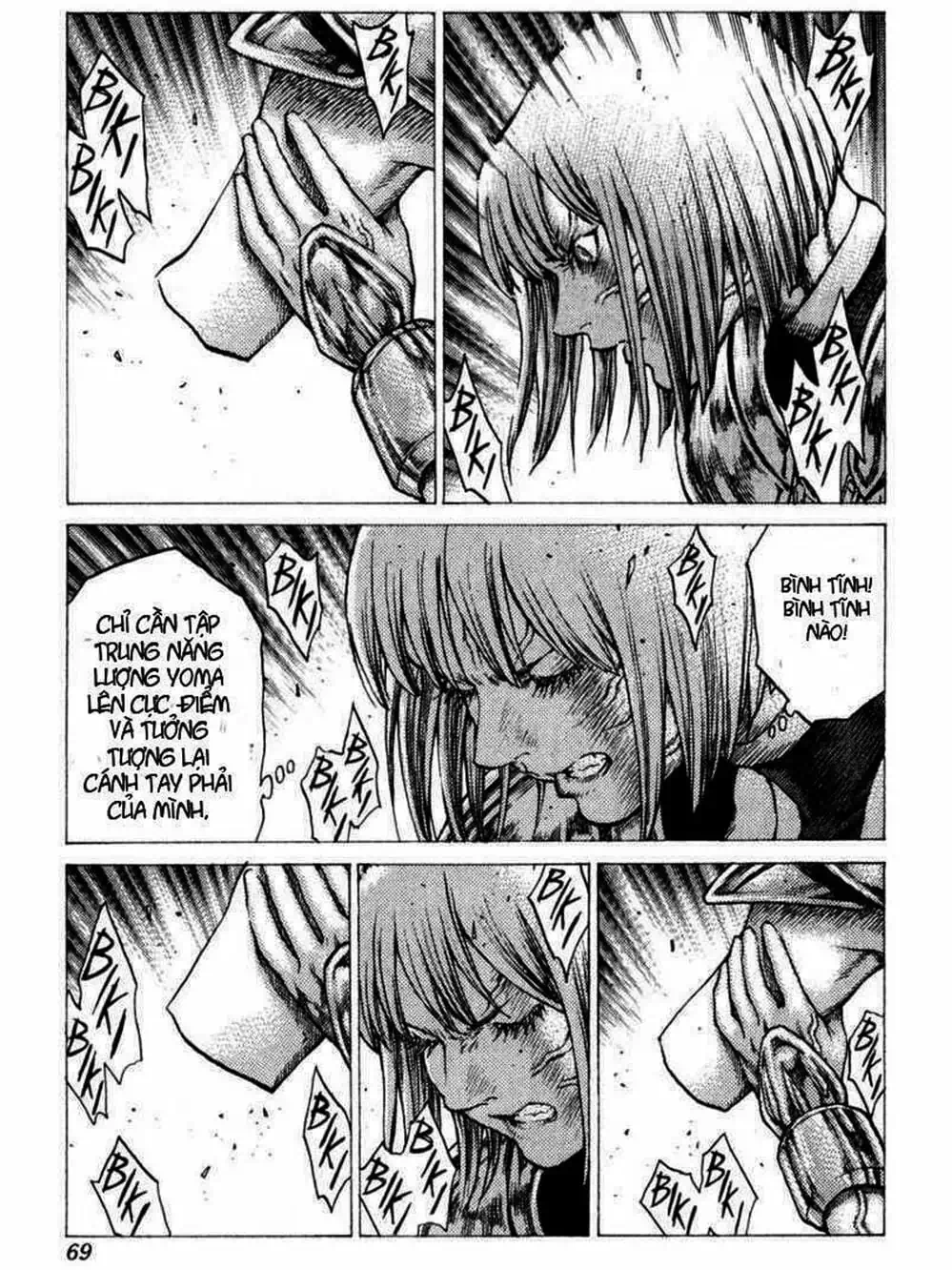 Truyện Tranh Claymore Mắt Bạc trang 4