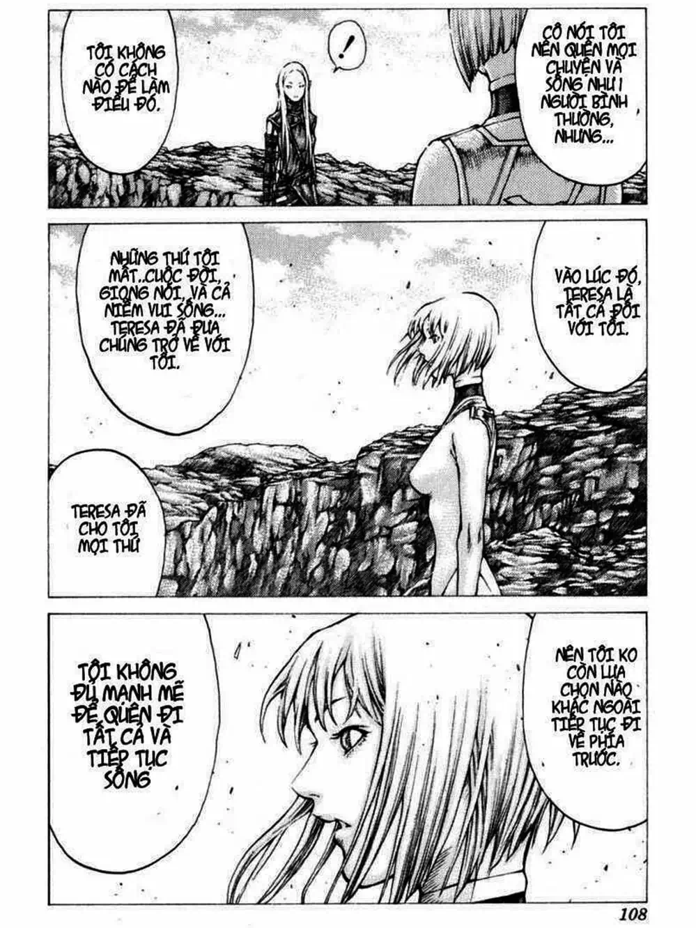 Truyện Tranh Claymore Mắt Bạc trang 4