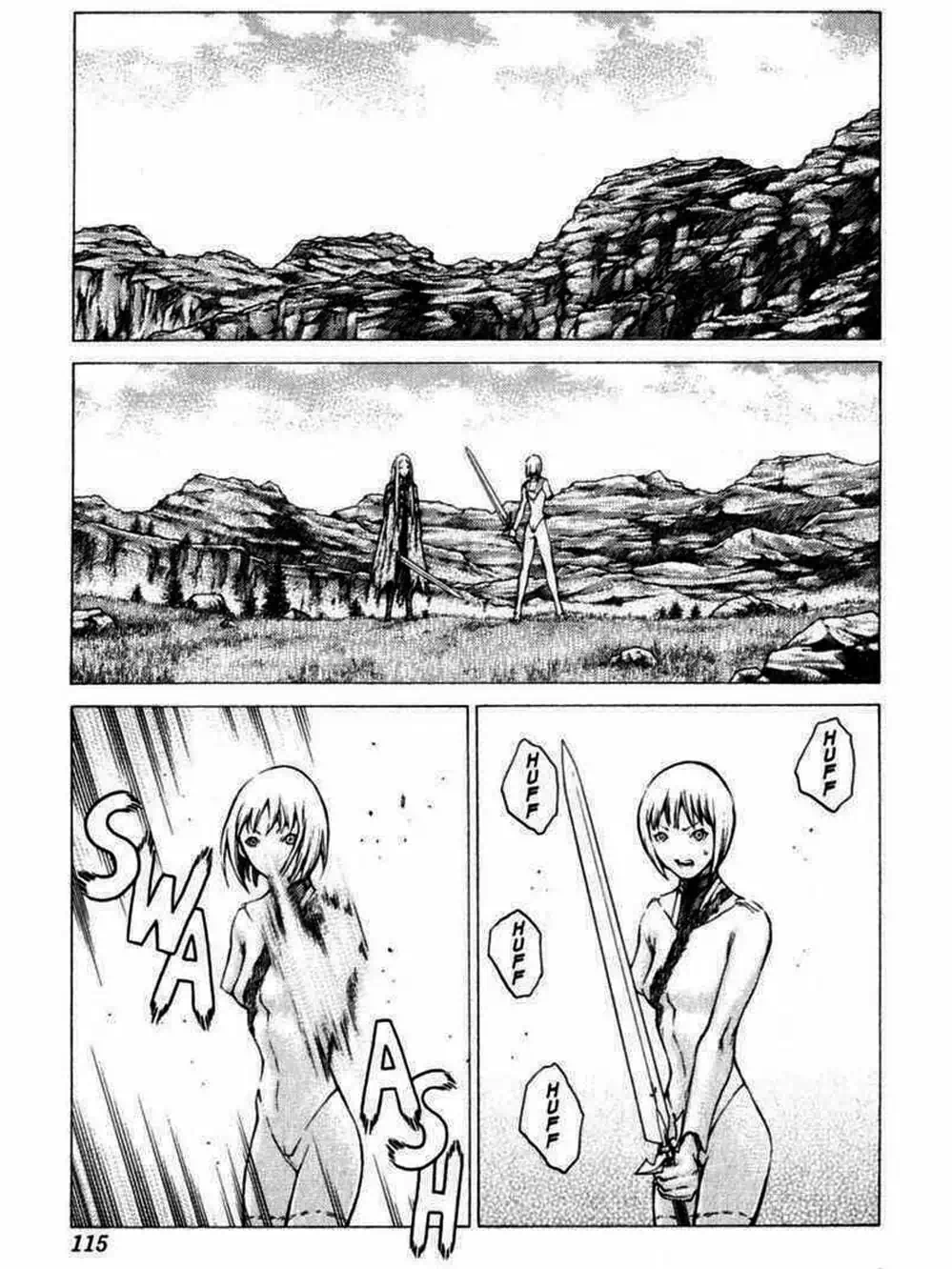 Truyện Tranh Claymore Mắt Bạc trang 4