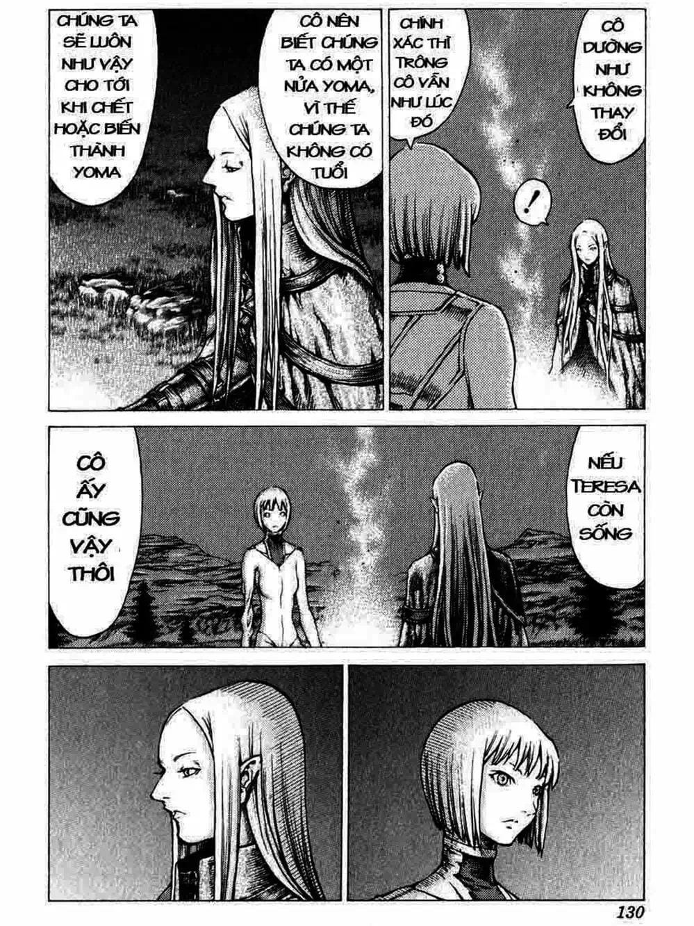 Truyện Tranh Claymore Mắt Bạc trang 4