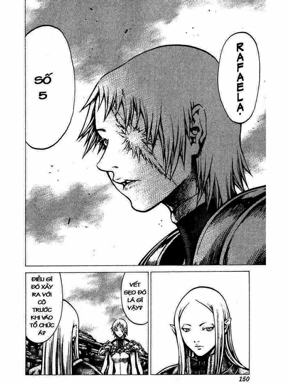 Truyện Tranh Claymore Mắt Bạc trang 4